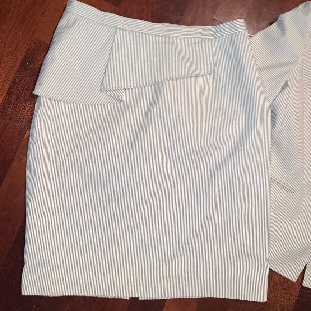 Designer Antonio Melani work Suit blazer skirt lot women’s size 10 - Picture 10 of 17
